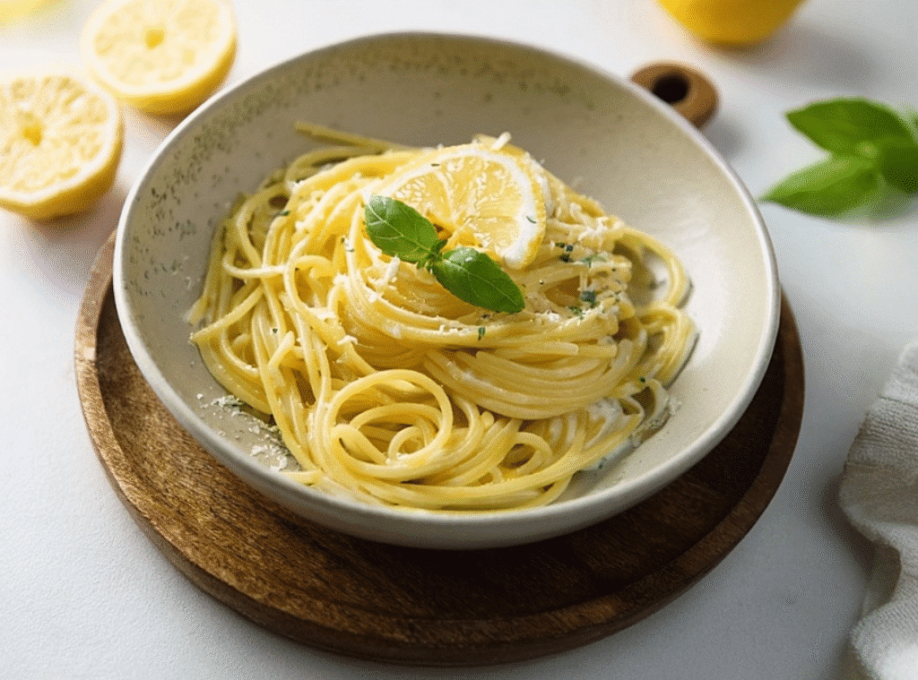 Lemon ricotta pasta recipe featured image