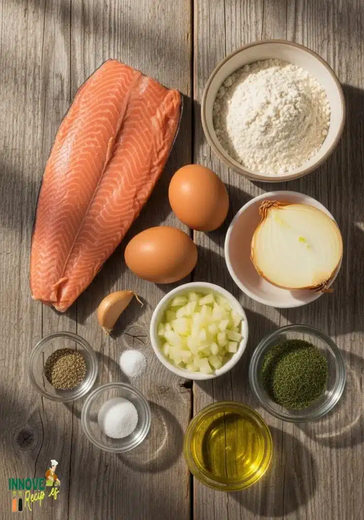 Old Fashioned Salmon Patties Recipe with Flour