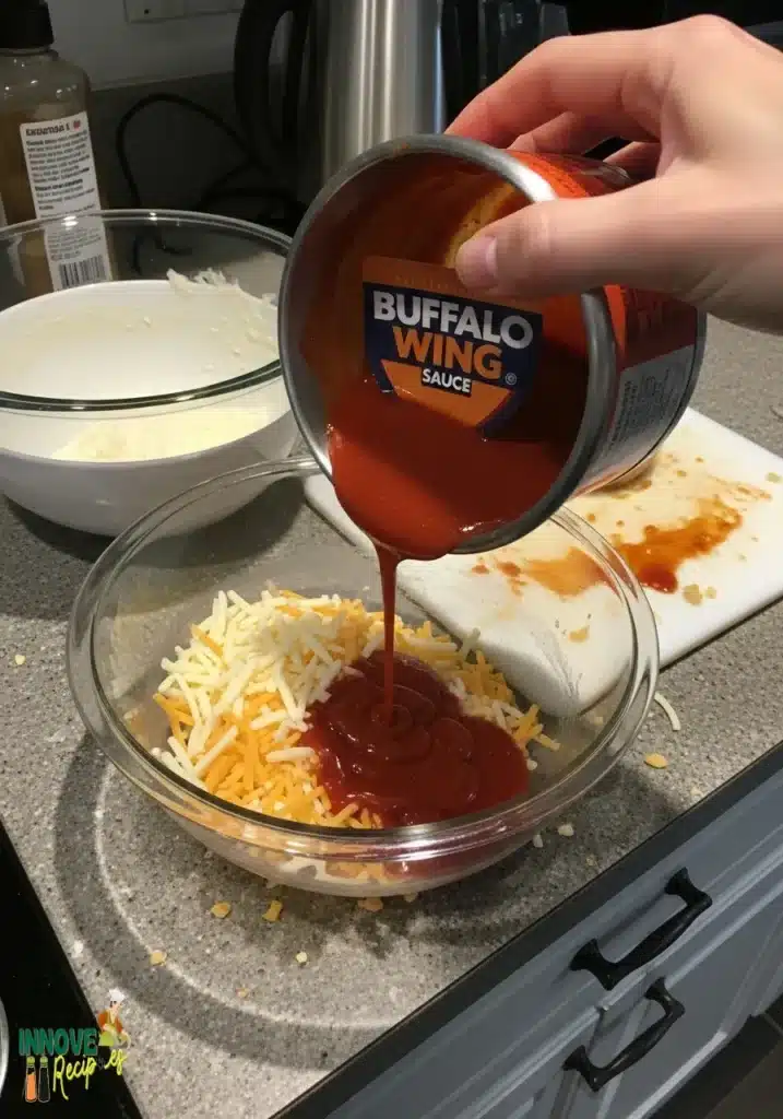 Crockpot Buffalo Macaroni & Cheese