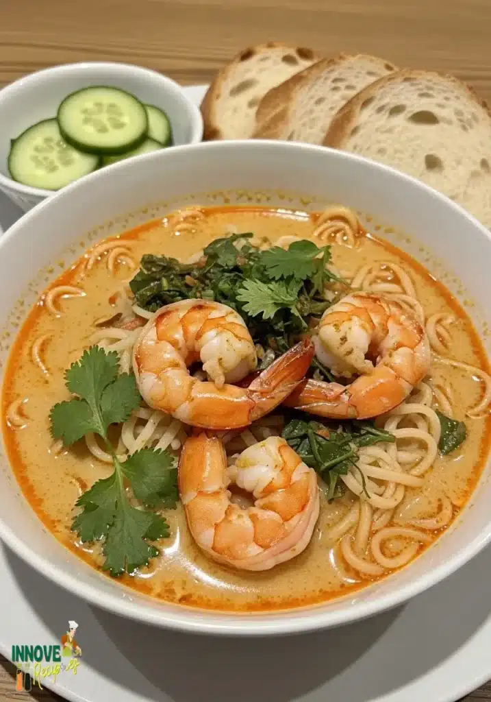 Thai Shrimp Coconut Noodle Soup